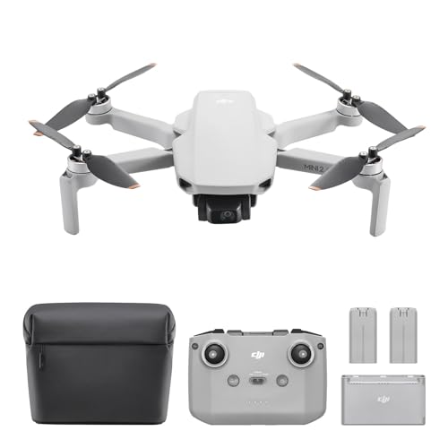 DJI Pack Mini 2 SE Vuela Más, dron con cámara ligero y plegable, vídeo 2.7K, modos inteligentes, transmisión de vídeo a 10 km, 31 min de vuelo, menos de 249 g, fácil de usar, baterías adicionales