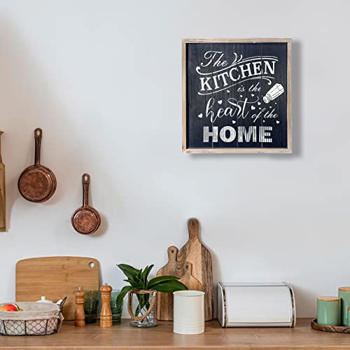 Homirable Kitchen Wall Decor Farmhouse Wooden Sign Spice Jars Rustic Country Funny Kitchen Hanging Wall Art Decoration For Home Dining Room Gift #TOP1