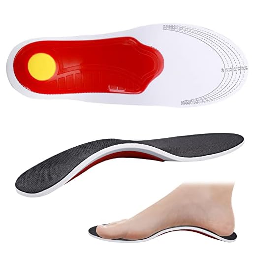 WLLHYF Arch Support Plantillas ortopédicas para zapatos Absorción de impactos Plantillas recortables cómodas para hombres Mujeres Pies planos Fascitis plantar Aliviar el dolor de pies(Men EU 40.5-46)
