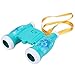 Binocolo per bambini Mini, ingrandimento 6 volte leggero con cinturino Giocattolo educativo per bambini in età prescolare per bambini Birdwatching, viaggi, avventura, divertimento (azzurro)