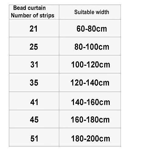 Cortinas de cuentas de madera natural en color B para pasillos y puertas 8