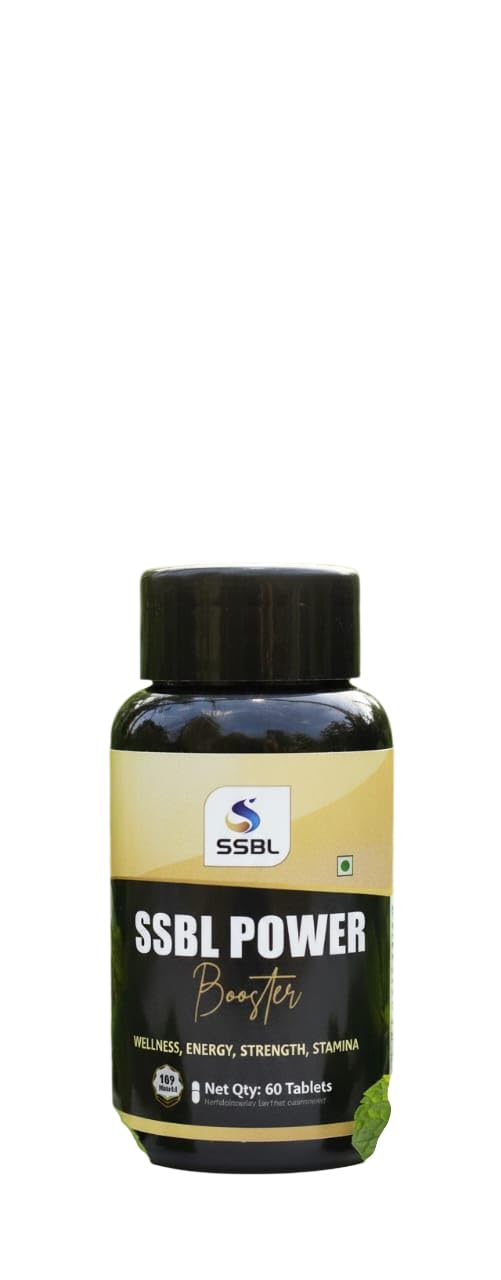 SSBL Power Booster Wellness Supplement, Energy and Stamina Support, 60 Tablets, Wellness, Energy, Strength & Stamina Support | 60 Tablets — Amazon image 5