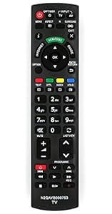 Ersatz Fernbedienung for Panasonic TV N2QAYB000753