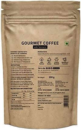 Auric Rich & Crunchy California Almonds (Badam Giri) 50g Each Turmeric | Italian Cheese & black Pepper & Smoky Barbeque Curcumin | Pack of 4