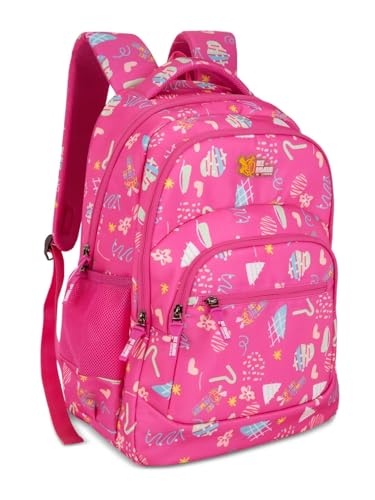 Image of Zilo Sweet Treats 34L School Backpack - Ice Cream & Candy Fun Edition for Kids (Girls & Boys)