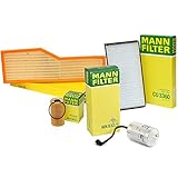 Mann Oil Air Paper Cabin Fuel Filter Service Kit For Porsche 911 H6 3.4 3.6 3.8