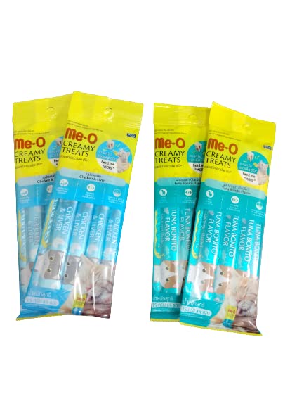 All 4 Pets Creamy Cat Treats - Small, 60 gm (Pack of 4) (2 Chicken/2 Bonito) Sold by All 4 Pets (B0C5Y2LJLN) Amazon Price History, Amazon Price Tracker