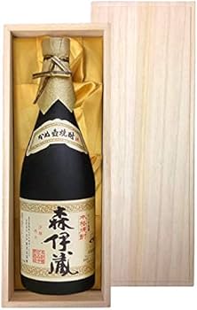 森伊蔵 焼酎 黒いボトル 専用箱入り　720ml Amazon.co.jp: 森伊蔵 〔桐箱J入り〕 720ml : 食品・飲料・お酒