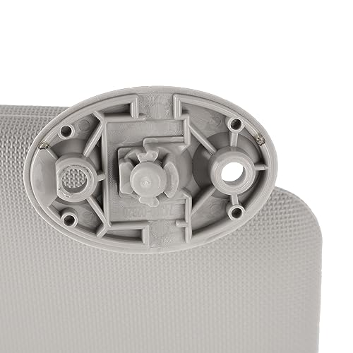 Visiera Parasole per Auto - Grigio in PVC ad Alta Durezza per Lato Guidatore Sinistro con Specchietto di Cortesia, Sostitutiva per E170 E180 2014-2019