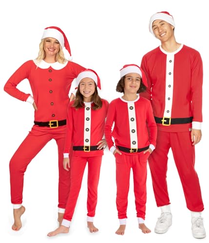 Tipsy Elves Red Mrs. Claus Pajama Set for Women Size Small