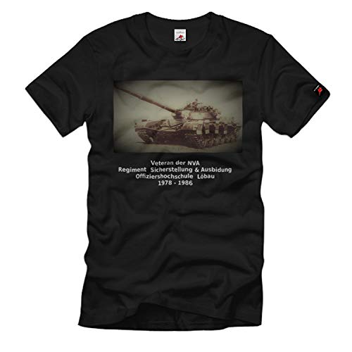 T-shirt T72 Panzer Löbau NVA DDR cadeau original pour collectionneur