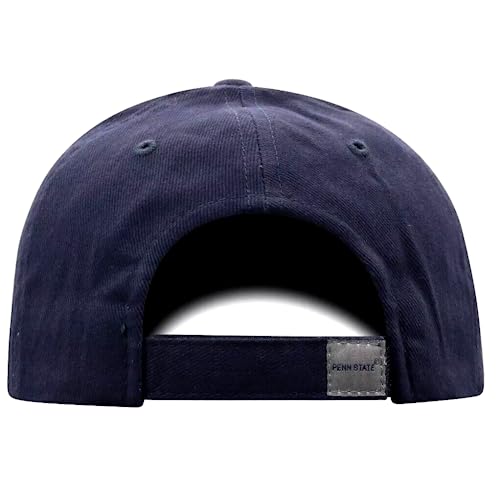 Gorra ajustable bordada con logo de equipo azul miniatura 7