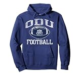 Old Dominion Monarchs Football Intensity Navy Pullover Hoodie