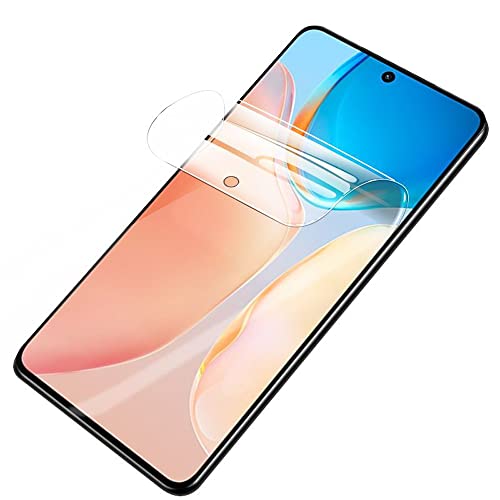 SOMEFUN【2 Piezas Protector de Pantalla de Hidrogel Compatible con Samsung Galaxy A52s 5G (6.5") Alta Sensibilidad Película Protectora de TPU [no Vidrio Templado, Transparente] Cover