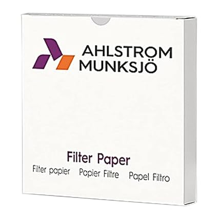 6090-1100 Qualitative Filter Paper, 11cm Diameter, 4 Micron, Medium Flow, Grade 609 (Pack of 100)