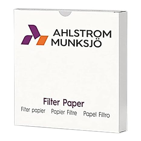 6090-1100 Qualitative Filter Paper, 11cm Diameter, 4 Micron, Medium Flow, Grade 609 (Pack of 100)
