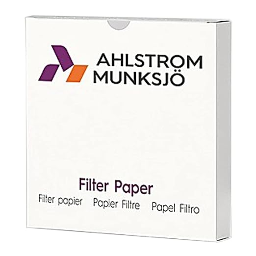 6090-1100 Qualitative Filter Paper, 11cm Diameter, 4 Micron, Medium Flow, Grade 609 (Pack of 100)
