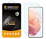 (3 Pack) Supershieldz Designed for Samsung Galaxy S21 5G Tempered Glass Screen Protector, Anti Scratch, Bubble Free