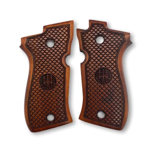 Grips pour Beretta F 81 en bois de noyer parfaits pour le tir sportif