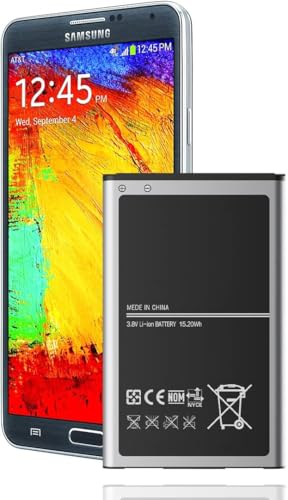 Batería de ion de litio para Samsung Note 3 N9000, N9005 LTE, AT&T N900A, Verizon N900V, Sprint N900P, T Mobile N900T