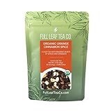 Organic Orange Cinnamon Spice Black Tea - 2 oz Bag (Approx. 30 Servings) | Full Leaf Tea Co.