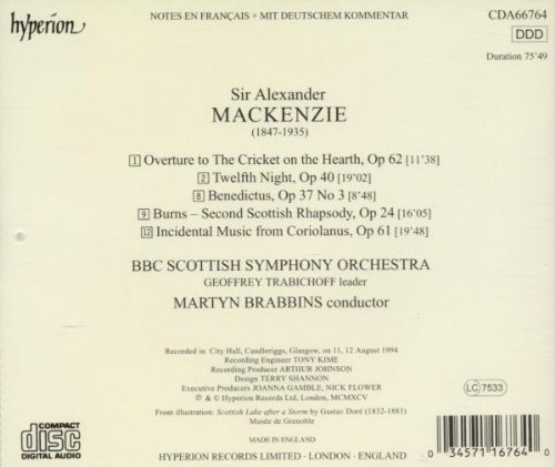 Orchestral Mus.By a.Mackenzie