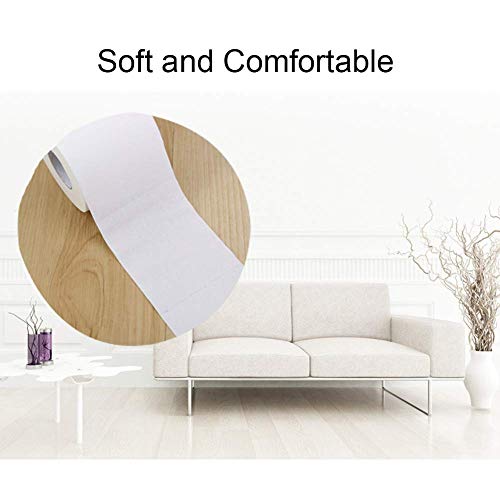 Hometti 12 Rolls Toilet Paper 3 Layers Soft and Comfortable Toilet Tissue Cotton Roll Paper Skin-Friendly Household Towel Tissue for Home Kitchen Cafe Shop Restaurant - Thumbnail 6