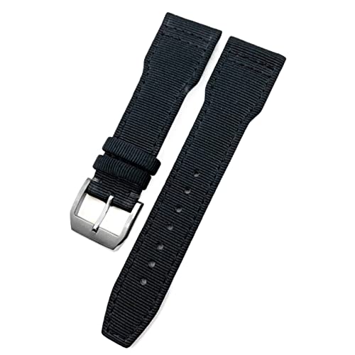 Bracelet nylon tissé 20mm IWC Portofino évite l'usure boucle déployante