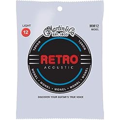 MARTIN Cordes Retro monel Light & Cordes Clapton phosphore bronze Light - Les Beatles, Paul McCartney, John Lennon, RIngo Starr, George Harrison MARTIN Cordes Retro monel Light & Cordes Clapton phosphore bronze Light – Image 2