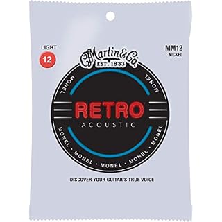 MARTIN Cordes Retro monel Light & Cordes Clapton phosphore bronze Light - Les Beatles, Paul McCartney, John Lennon, RIngo Starr, George Harrison MARTIN Cordes Retro monel Light & Cordes Clapton phosphore bronze Light – Image 2