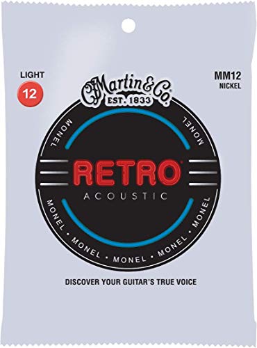MARTIN Cordes Retro monel Light & Cordes Clapton phosphore bronze Light - Les Beatles, Paul McCartney, John Lennon, RIngo Starr, George Harrison MARTIN Cordes Retro monel Light & Cordes Clapton phosphore bronze Light – Image 3