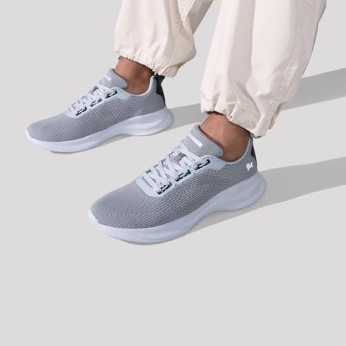 Image of Neeman's Cloud Knit Sneakers for Men | Lightweight, Breathable & Supportive | Recycled Knit Upper with Cushioned Insole & Flexible EVA Sole