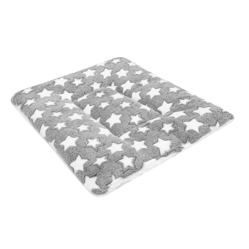 Abaodam 1Pc Thicken Warm Flannel Pet Mat Cozy Winter Cushion for Dogs Cats Year Use for Better Sleep Creative Household Pet Supply