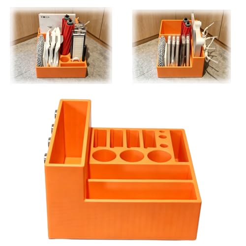 VivaElara Robot Vacuum Maintenance Tool Storage Box Compatible with Roborock Q Revo, Spare Parts & Maintenance Accessory Storage Box,Easy Organization & Access