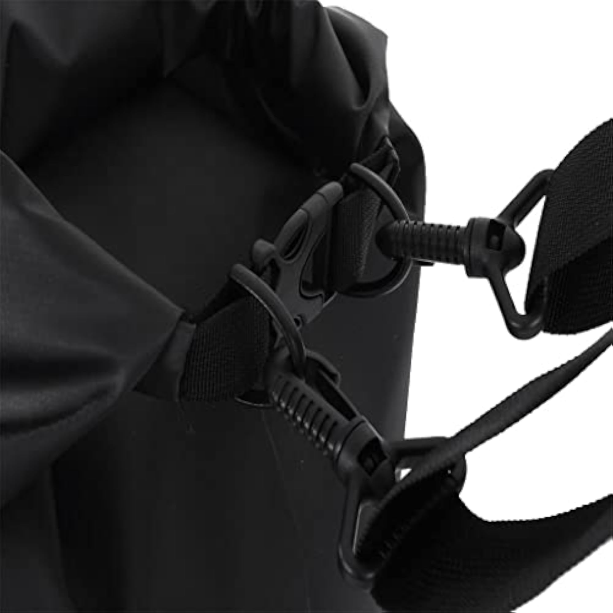 Black Waterproof Kayaking Sack Bag for Fishing