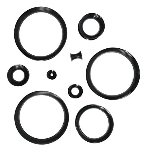 1 PAIR (2pcs) SILICONE EARSKIN TUNNELS Double Flare Gauges Super Ultra Thin Soft Flexible Flesh Plugs 10423