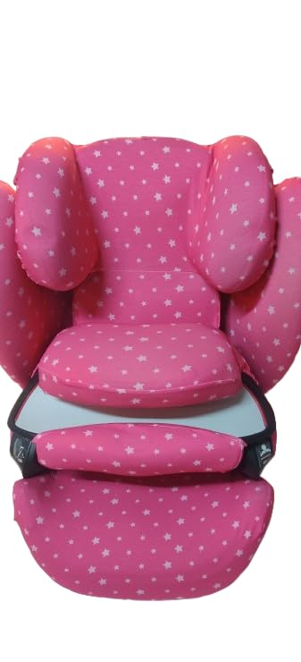 moon-bebe Cover Compatible with Cybex Solution M, Solution Fix (Pink) - Image 3