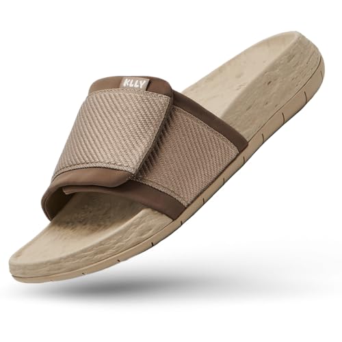 Kelly Slater Apollo Mens Slides | Water Resistant | Men's Beach Sandals | Mens Sandals | Slides For Men | Eco Friendly | Arch Support | Beach Shoes Men