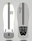 WNNR Skateboard Surfskate Deck Tavola Gdvbs White 9.625x29.75