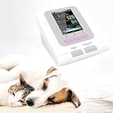 Tensiómetro Veterinario Digital Con Manguito, Tensiómetro Electrónico Para Mascotas, Con Pantalla De 2,8', 3 Manguitos, Software De Análisis De Oxígeno En Sangre, Para Perros, Gatos Y Animales Grandes