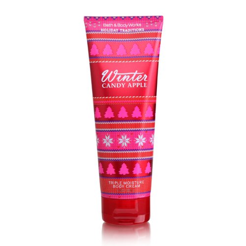 Bath Body Works Winter Candy Apple 8.0 oz Triple Moisture Body Cream