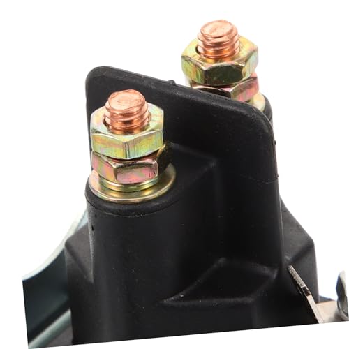 Solénoïde de démarrage pour tondeuse à gazon | Lot de 2 relais électromagnétiques durables - 3