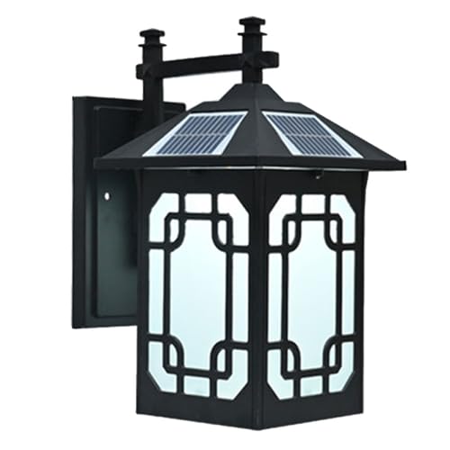 Applique solaire extérieure IP55 8W LED étanche à télécommande