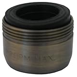 LASCO 09-1971 Dual Thread Faucet Aerator Dual Thread, Standard Male and Female Adapter, Antique Bronze