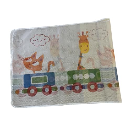 HIAKDOFT 米加厚バルコニー防護ネット 用 防止ネット 転落防止メッシュ 強化素材 簡単取付け ストラップ付き 段窓用保護ガード