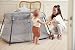 BabyBjörn Cuna de viaje Light + Sábana Ajustable, Plata