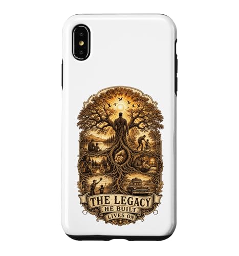Legacy Lives On Father Tree Roots �r���e�[�W �t�@�~���[ ���� �X�}�z�P�[�X iPhone XS Max �p