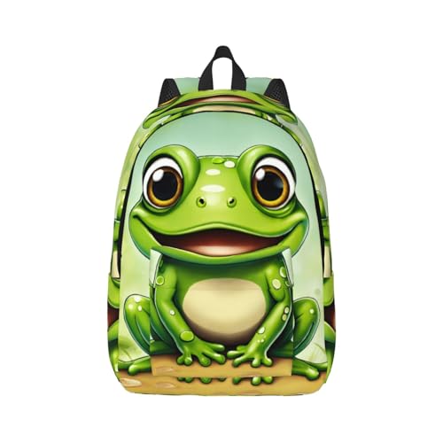 Mochila para enfermera EdWal con asas reforzadas y estampado de rana