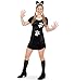 Produktbild Kinderkostüm Sweet Cat Kleid Teenager Tierwelt Katze Kätzchen Karneval Fasching Gr 140 - 164 (152)