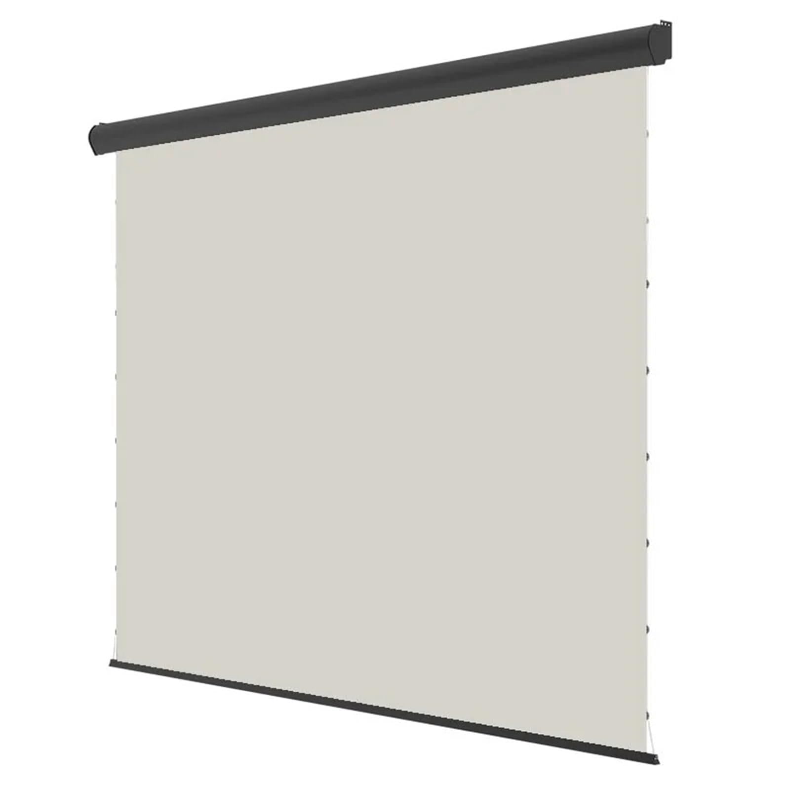 przenośny ekran Uchwyt ścienny do ekranu projekcyjnego Drop Down Cinema White 150" 16:9 wszystkich projektorów(84 inch Black)